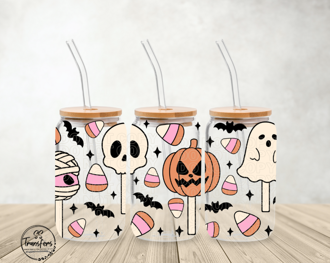 Sweet Halloween Libbey UV Wrap