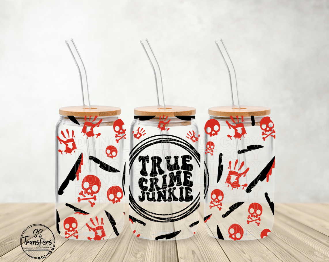 True Crime Junkie Libbey UV Wrap