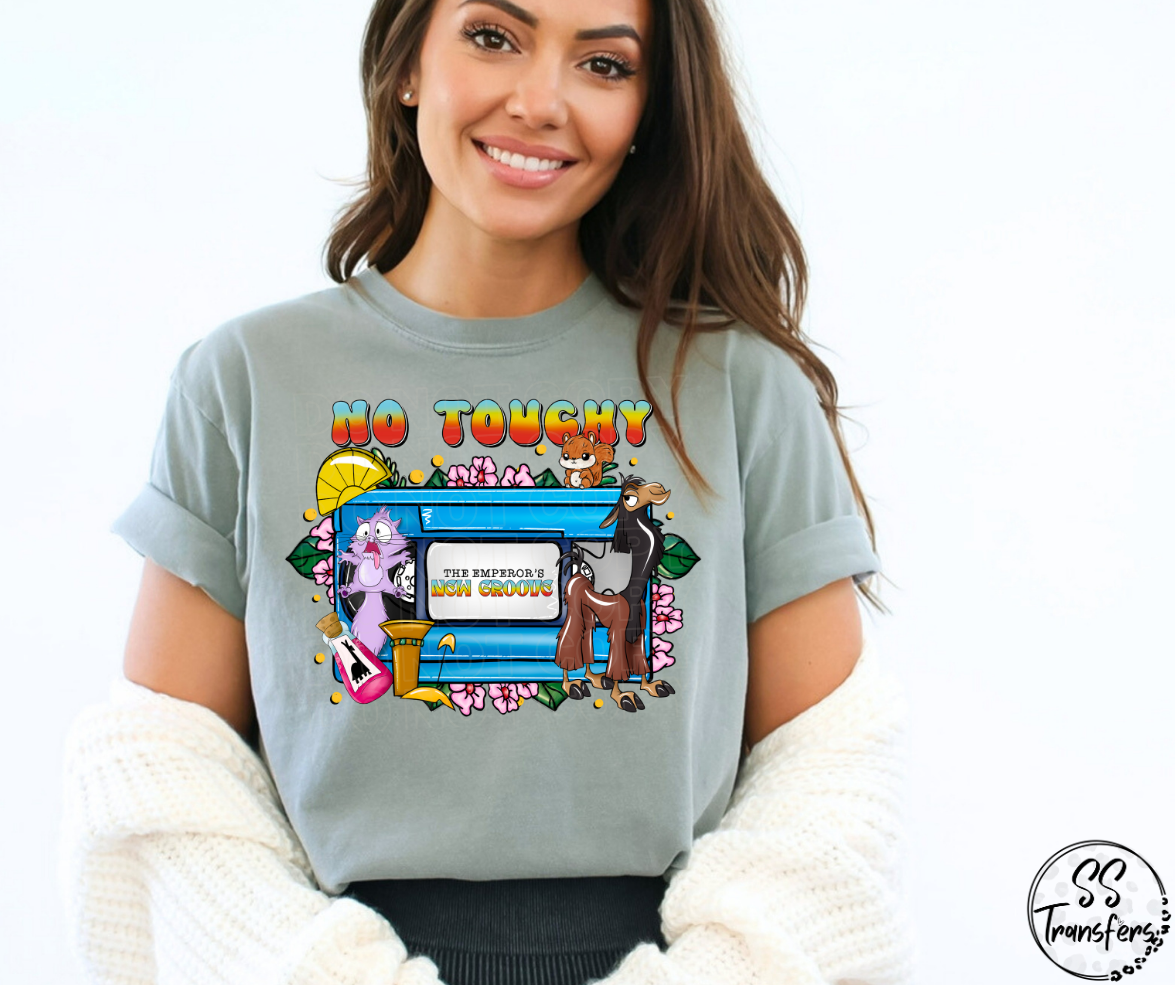 No Touchy VHS Tape DTF Transfer