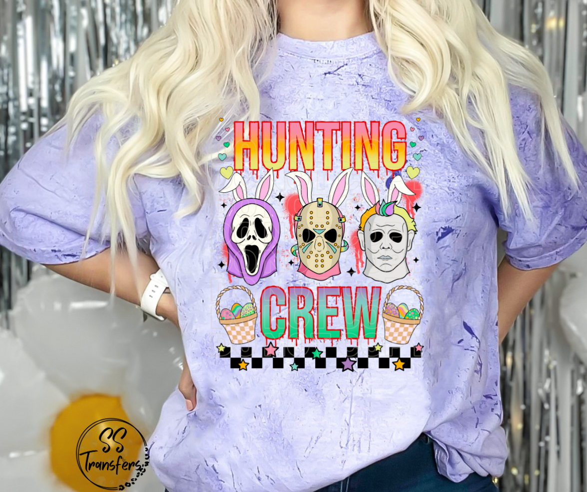 Hunting Crew Scary Guys DTF Transfer