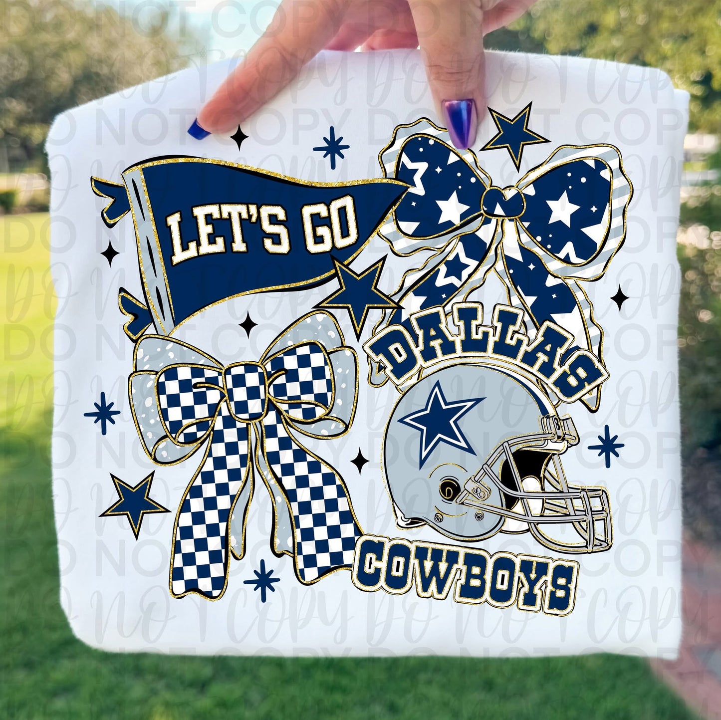 Let's Go Bows Pro (All Teams Avail.) DTF Transfer