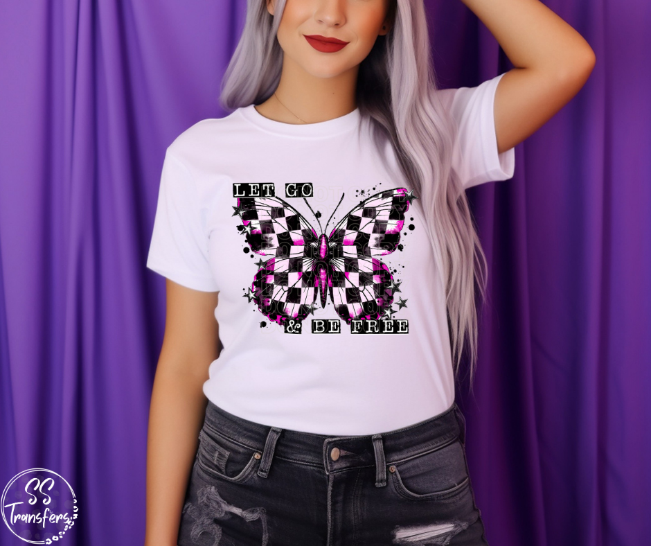 Let Go & Be Free DTF Transfer