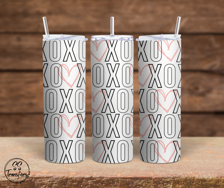 XOXO Sub Tumbler Transfer