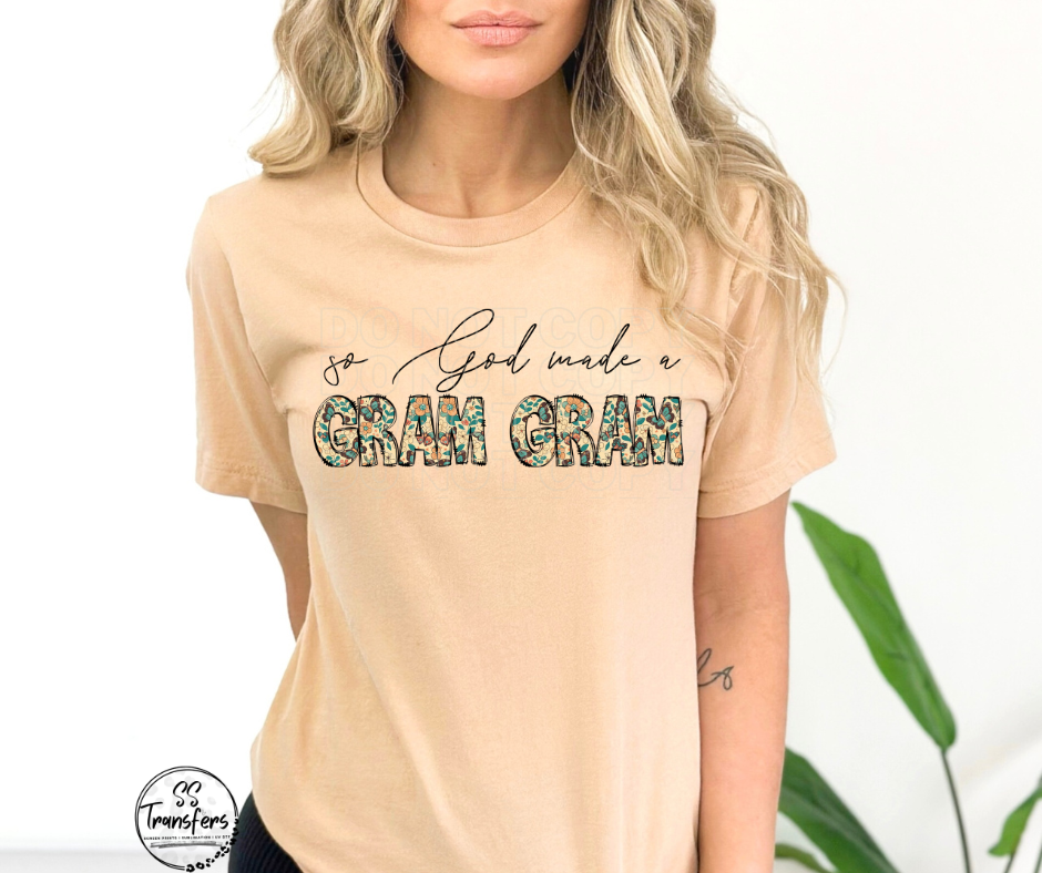 **SS Exclusive** So God Made A….(multiple options) DTF Transfer