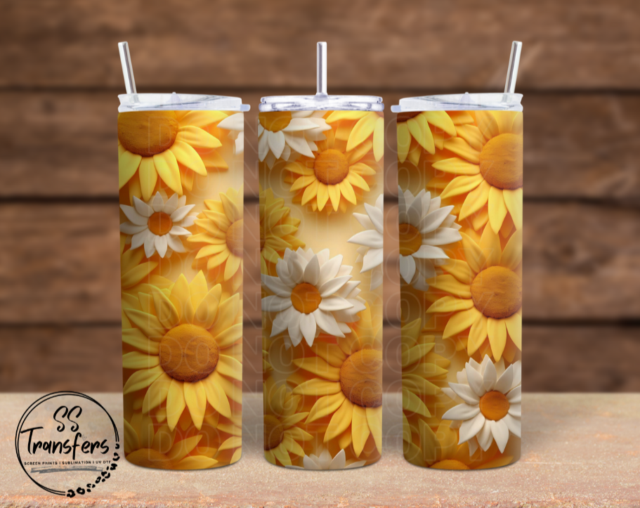 Sunflower (Multiple Colors) Sub Tumbler Transfer