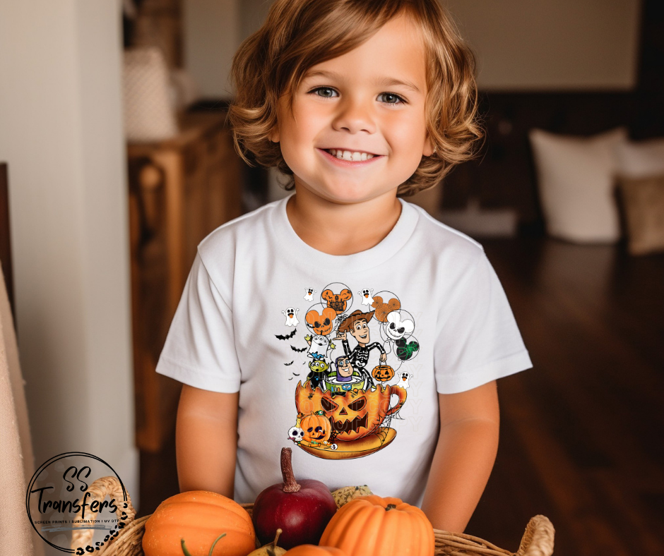 Cowboy Story Halloween Kids DTF Transfer