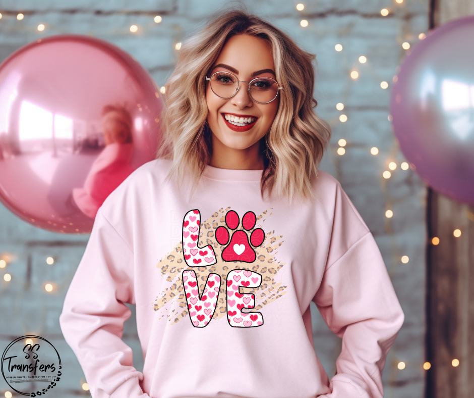 Animal Love DTF Transfer
