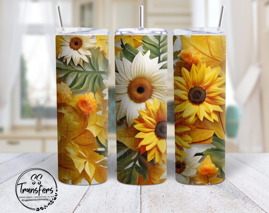 Sunflower (Multiple Colors) Sub Tumbler Transfer