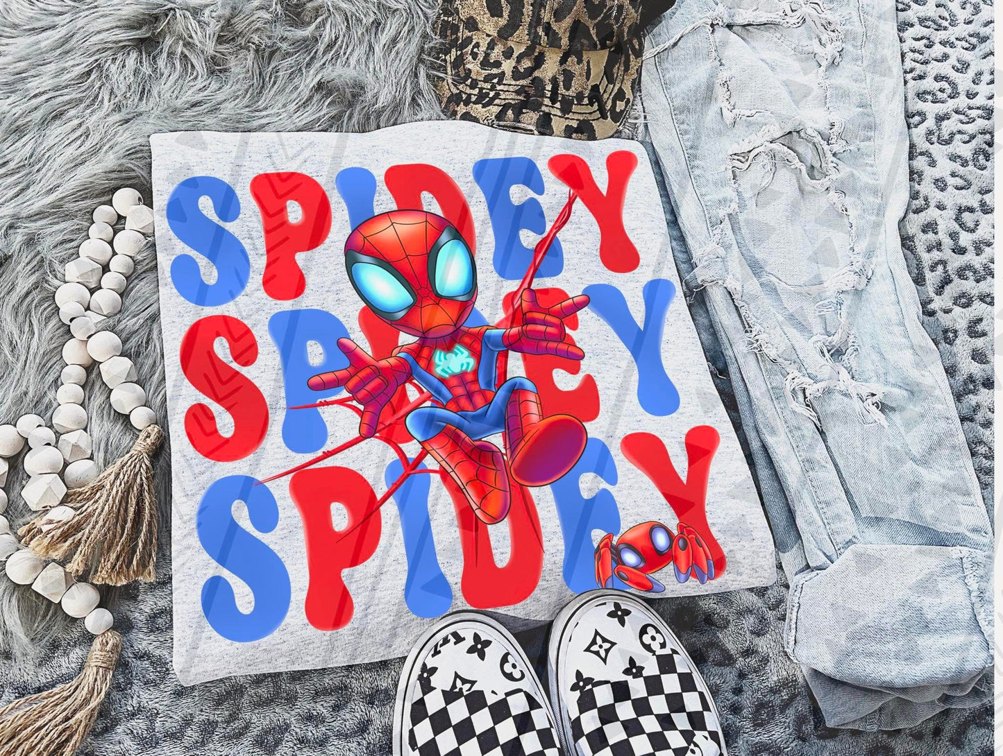 Character Stacked Friends (Multiple Choices) DTF Transfer