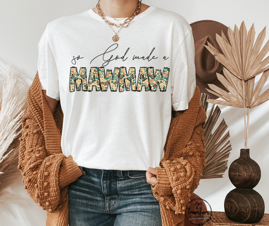 **SS Exclusive** So God Made A….(multiple options) DTF Transfer