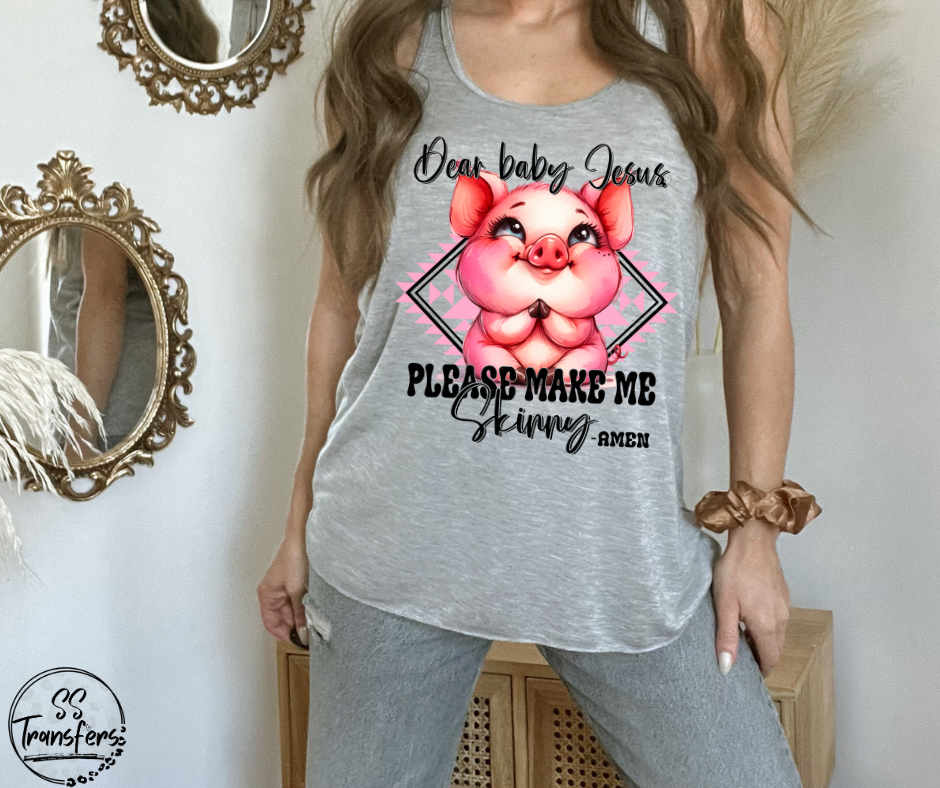 Dear Baby Jesus DTF Transfer