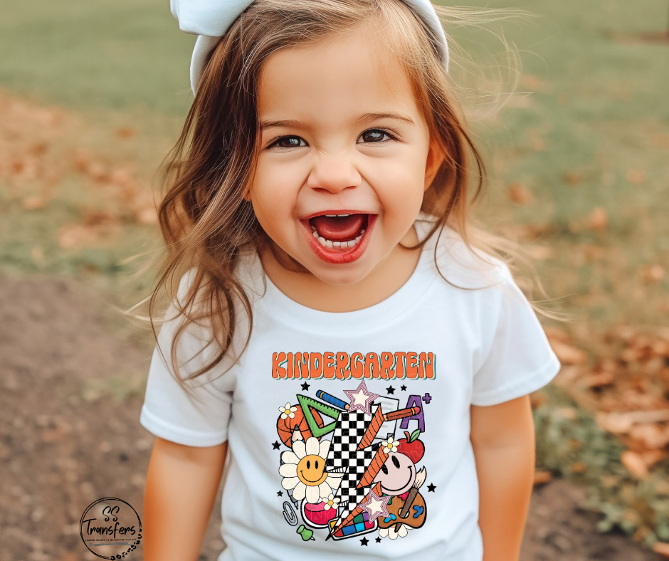 Daisy Smile School (Kindergarten-6th grade) Kids DTF Transfer