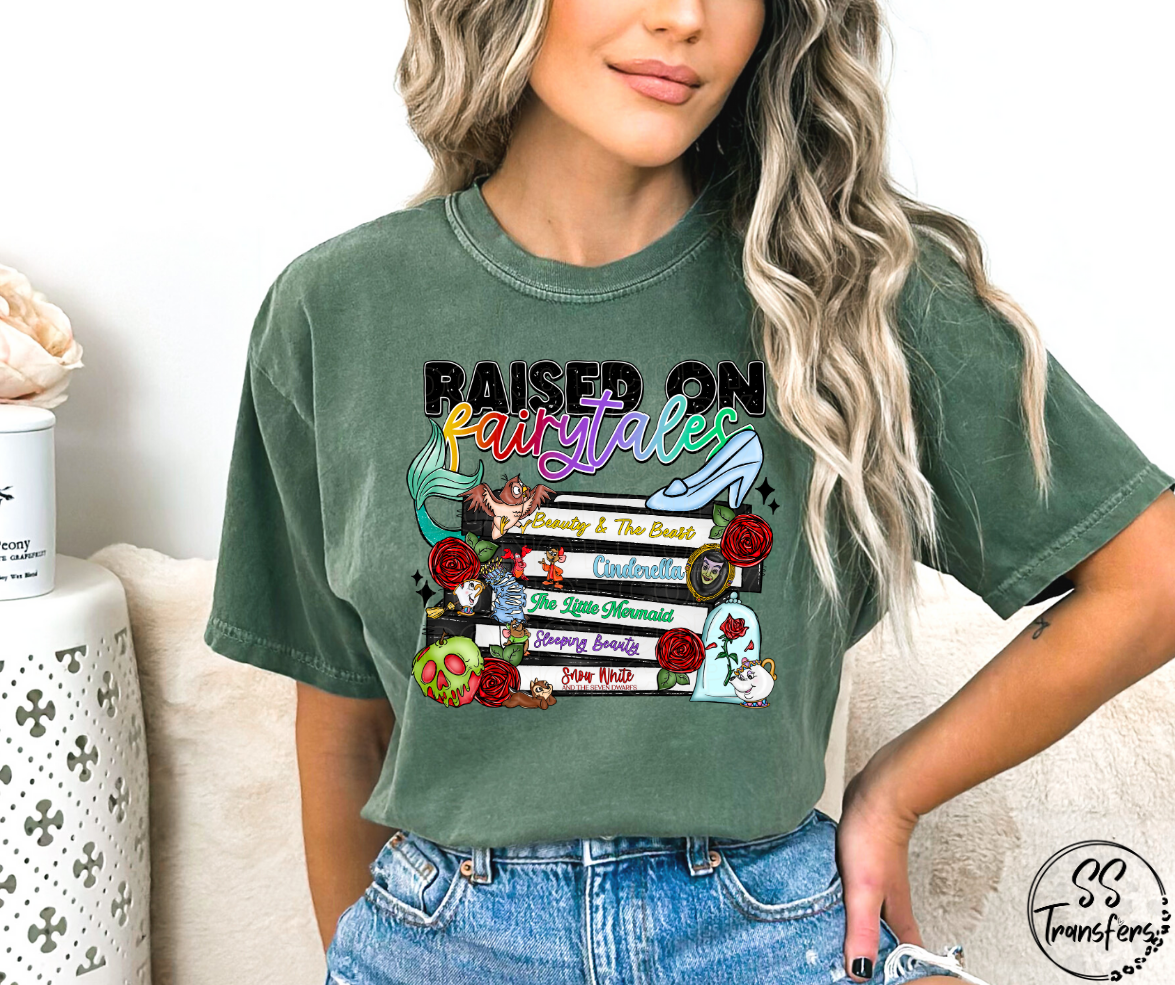 Raised On Fairytales DTF Transfer