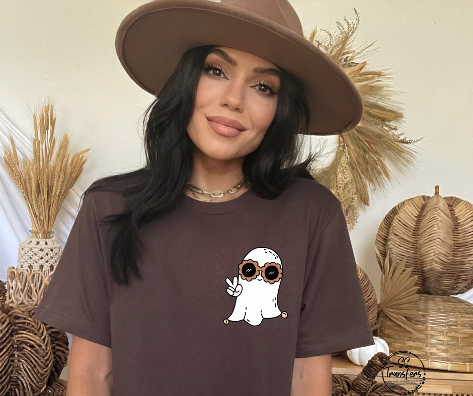 Groovy Ghosty Pocket DTF Transfer