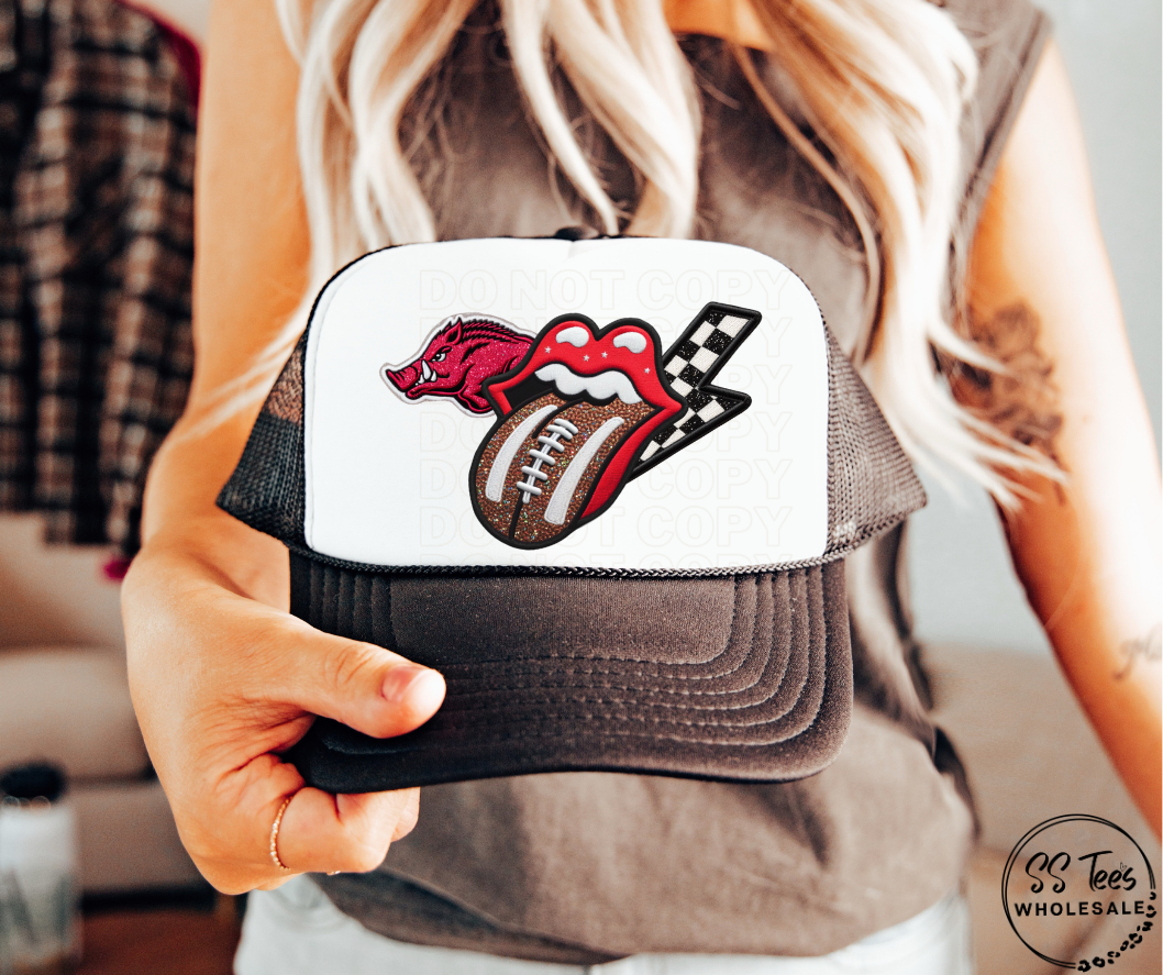 Faux Embroidered Teams (Multiple Teams) Hat DTF/Sub Transfer