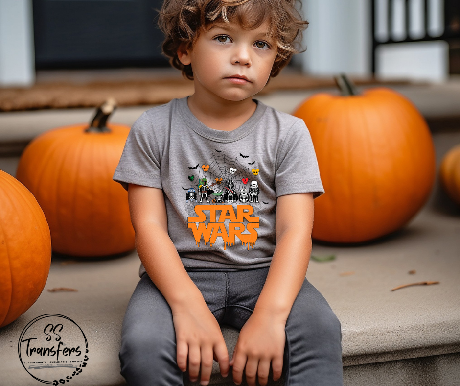 Star Friends Halloween Kids DTF Transfer