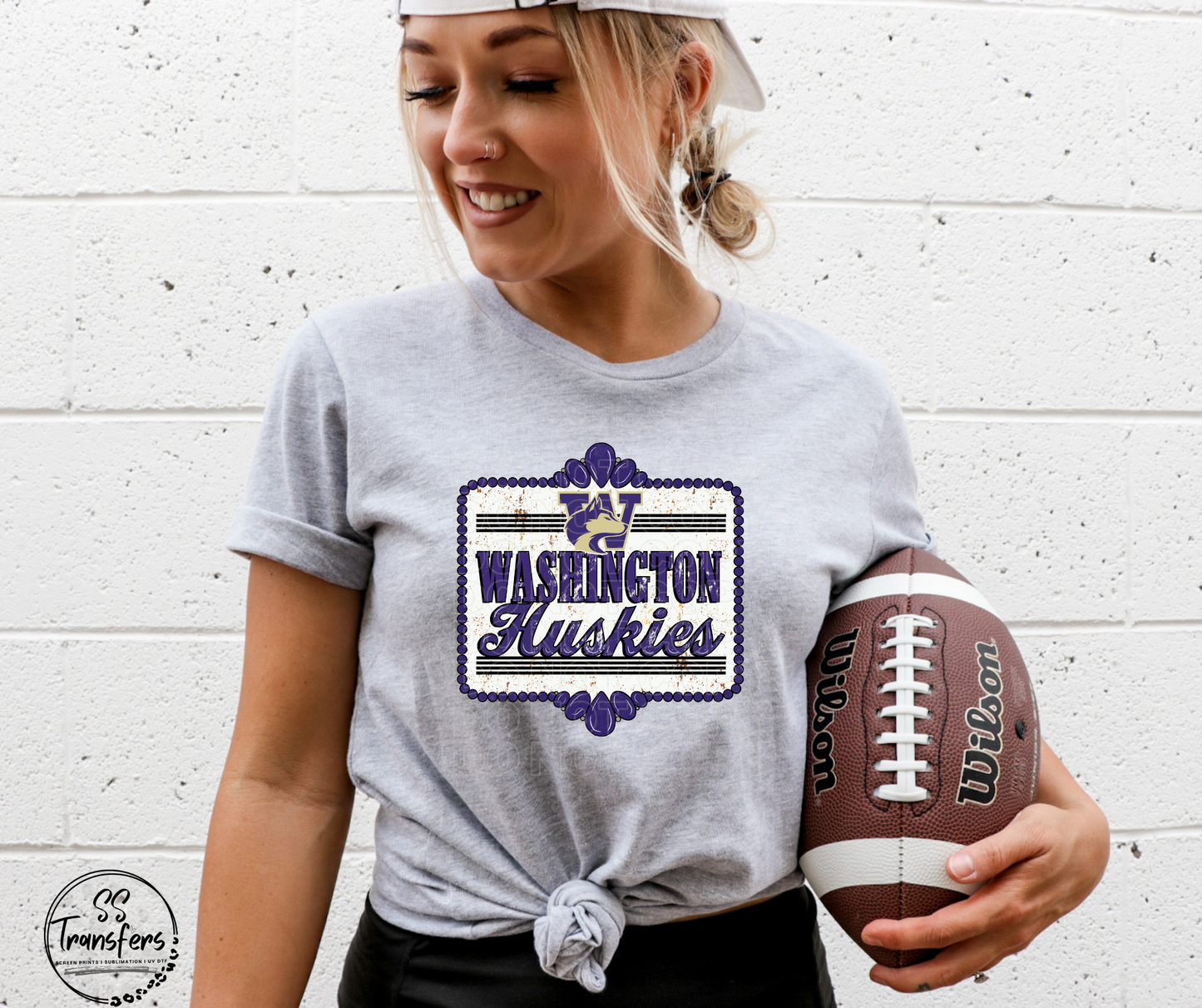 College Teams Western Flare DTF Transfer