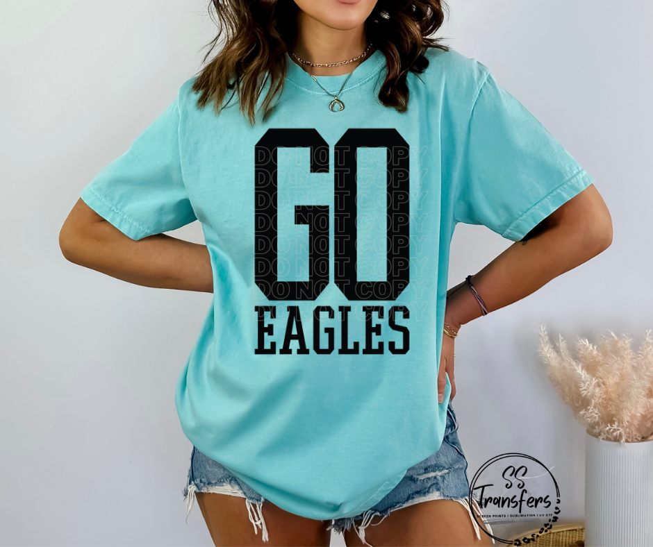 Go Eagles DTF Transfer