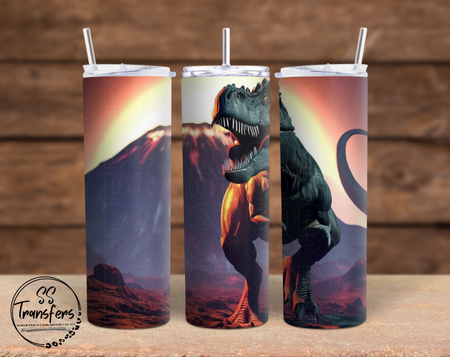 T Rex Sub Tumbler Transfer