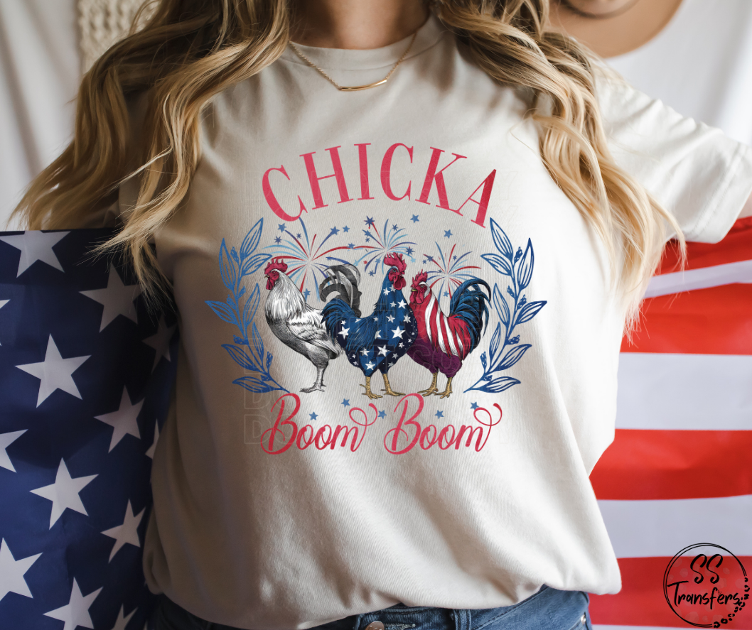 Chicka Boom Boom DTF Transfer