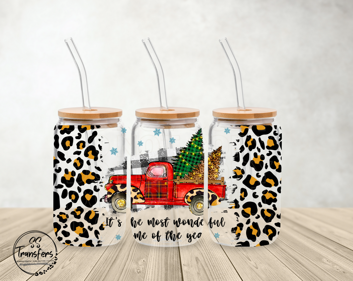 Most Wonderful Time Libbey UV Wrap