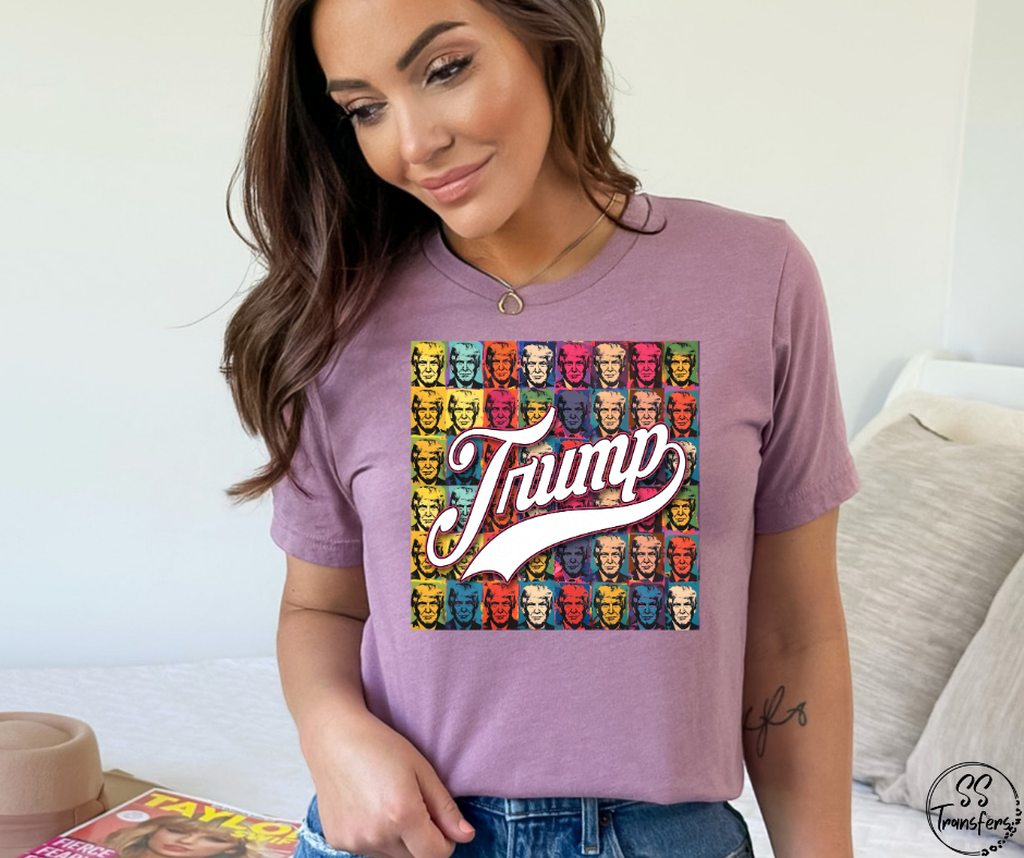 Trump Collage DTF Transfer