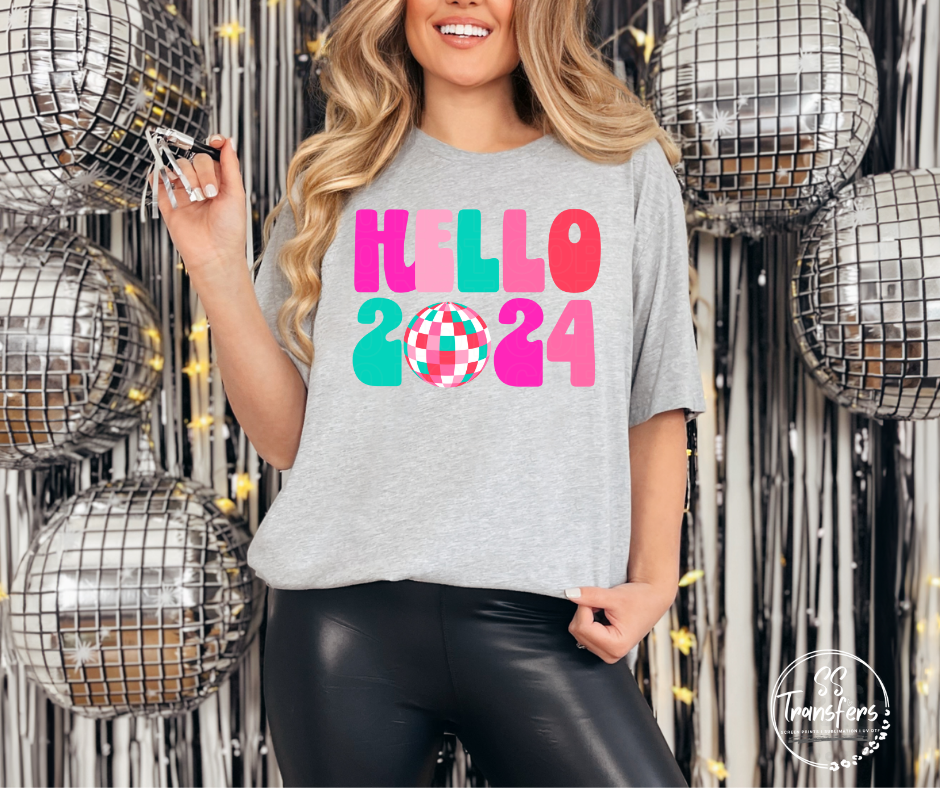 Hello 2024 DTF Transfer