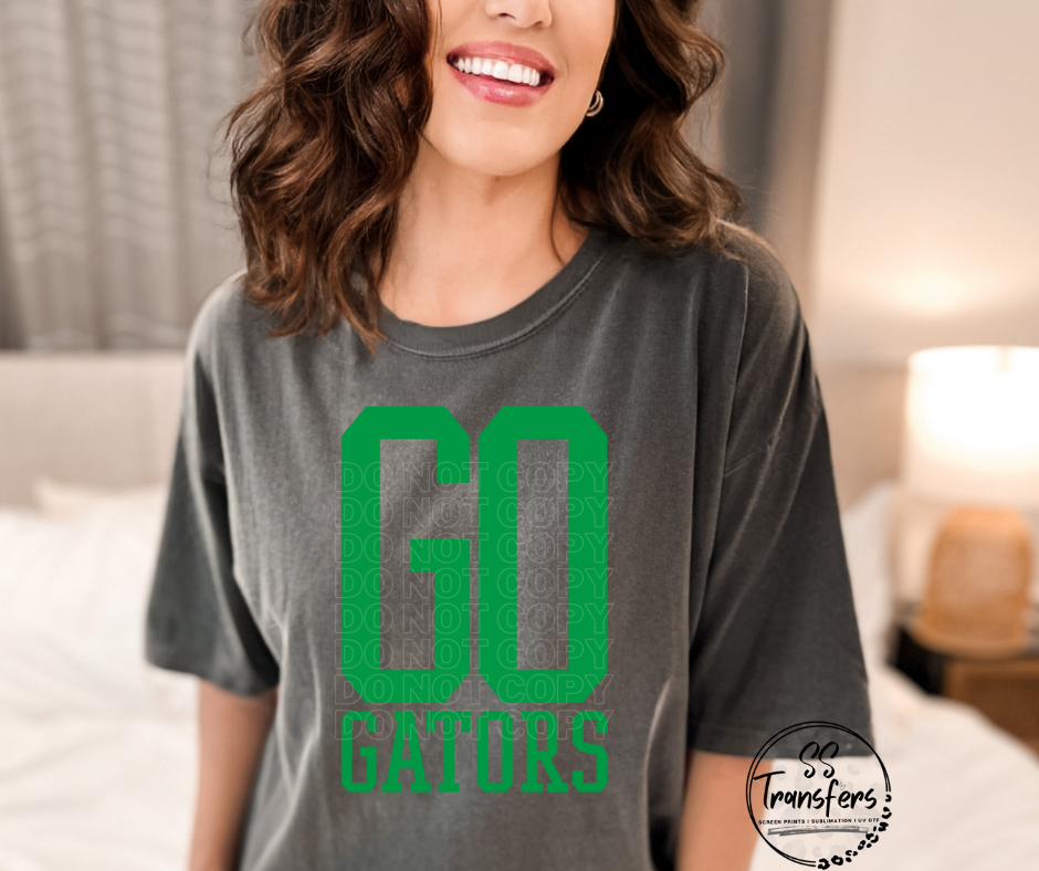 Go Gators DTF Transfer