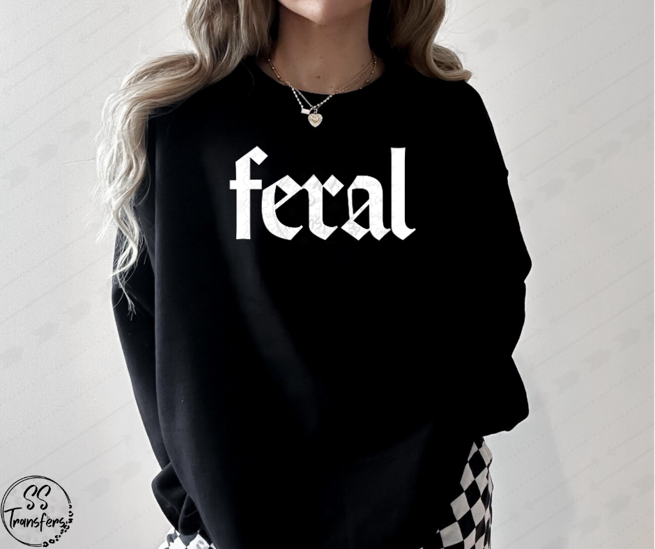Feral (Multiple Colors) DTF Transfer