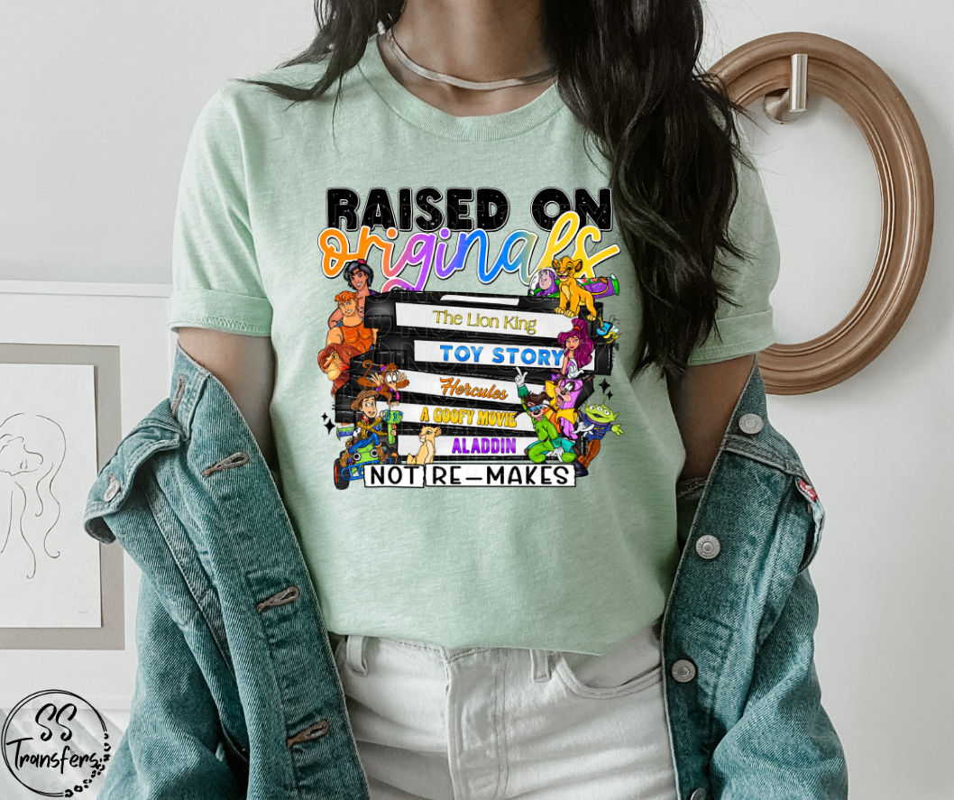 Originals Not Remakes DTF Transfer