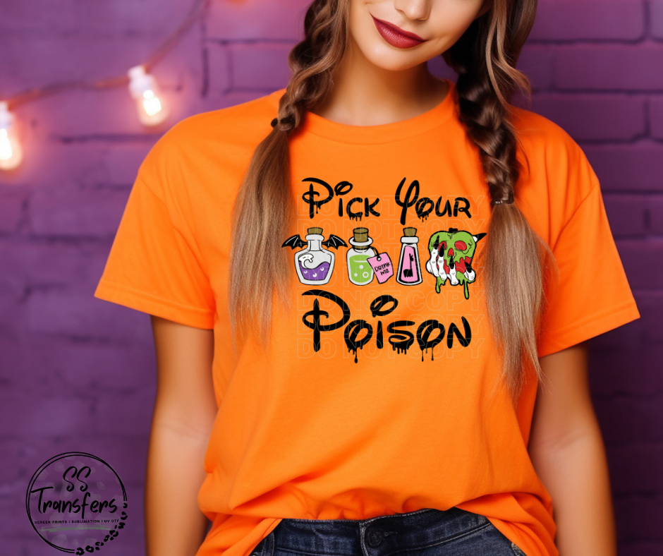 Pick Your Poison DTF Transfer