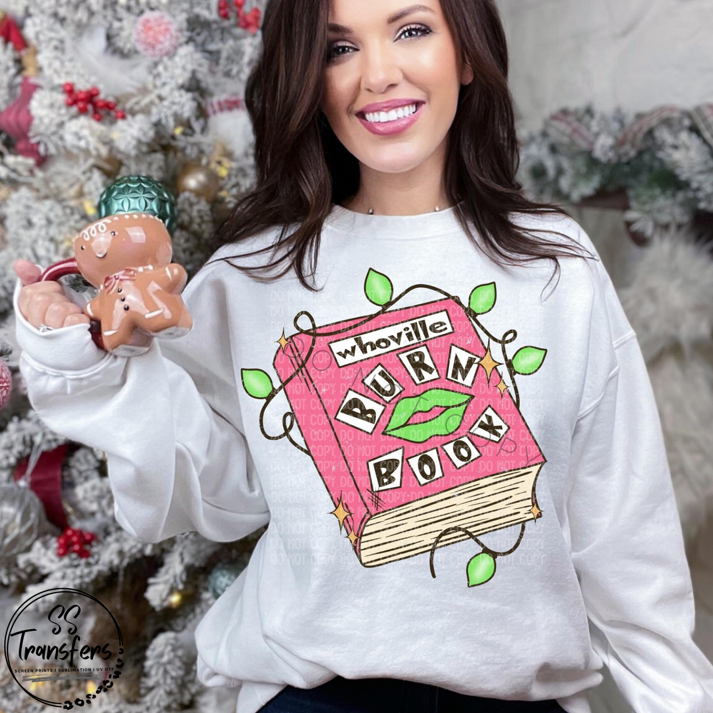 The Ville Burn Book DTF Transfer