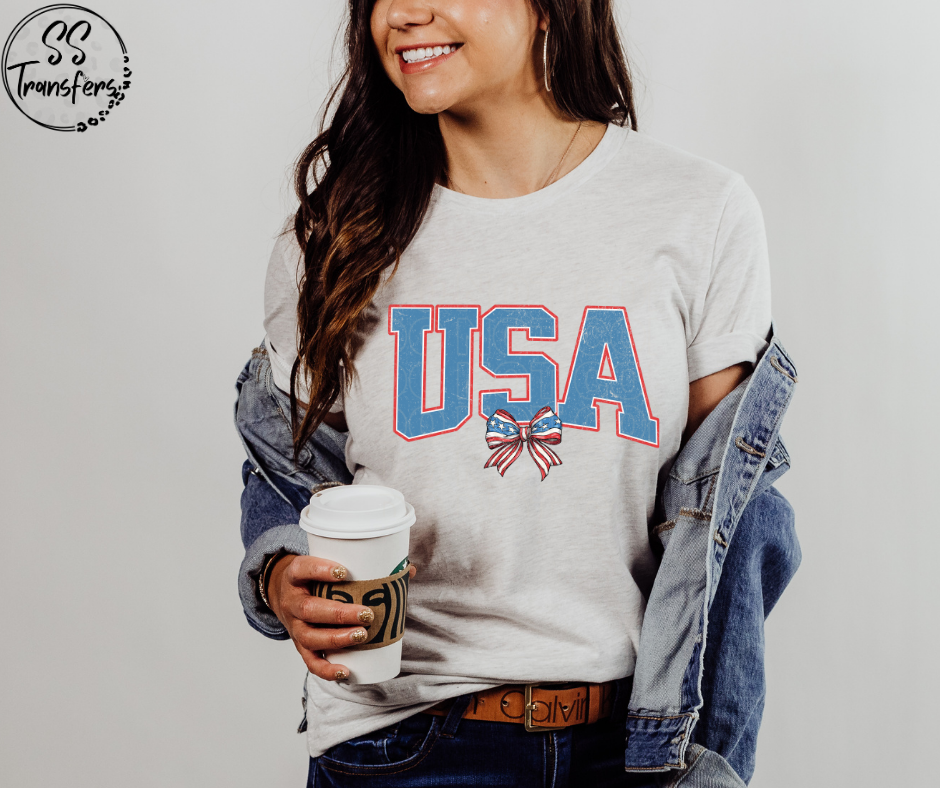 USA Bow DTF Transfer