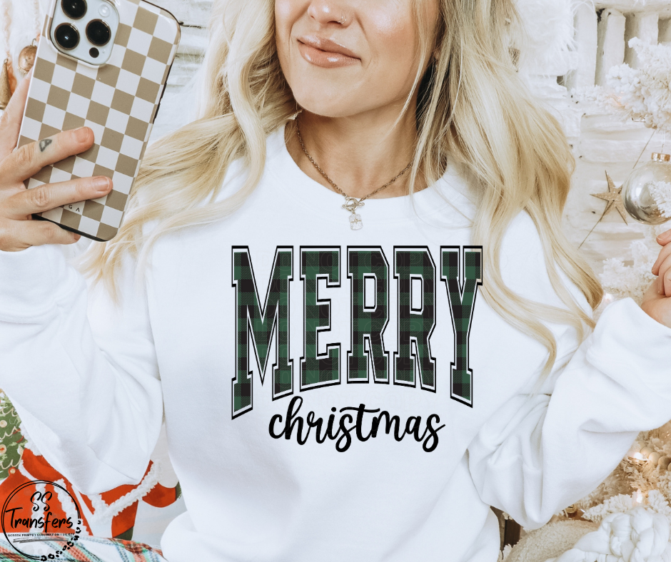 Merry Christmas (Multiple Options) DTF Transfer