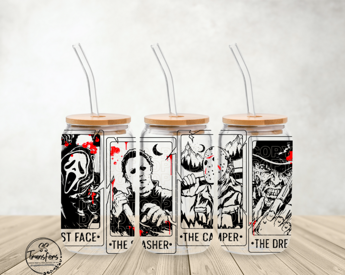 Horror Tarot Cards Libbey UV Wrap