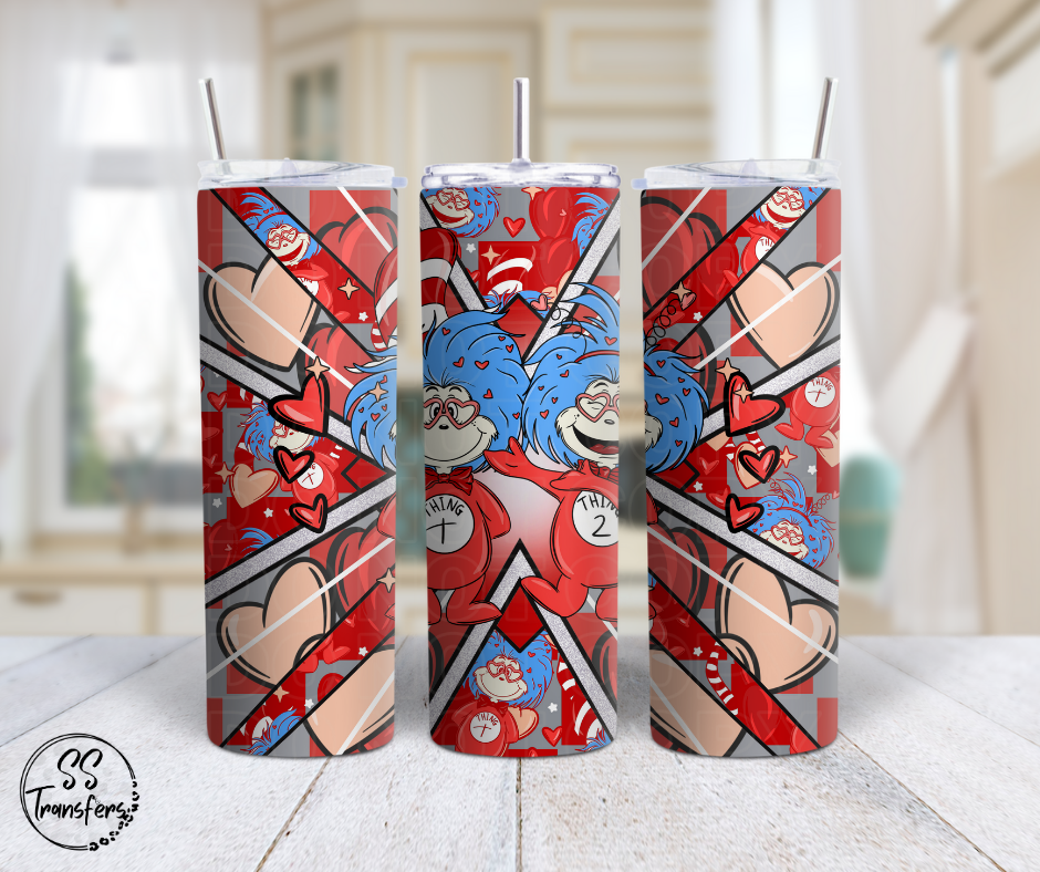 One & Two Sub Tumbler Transfer