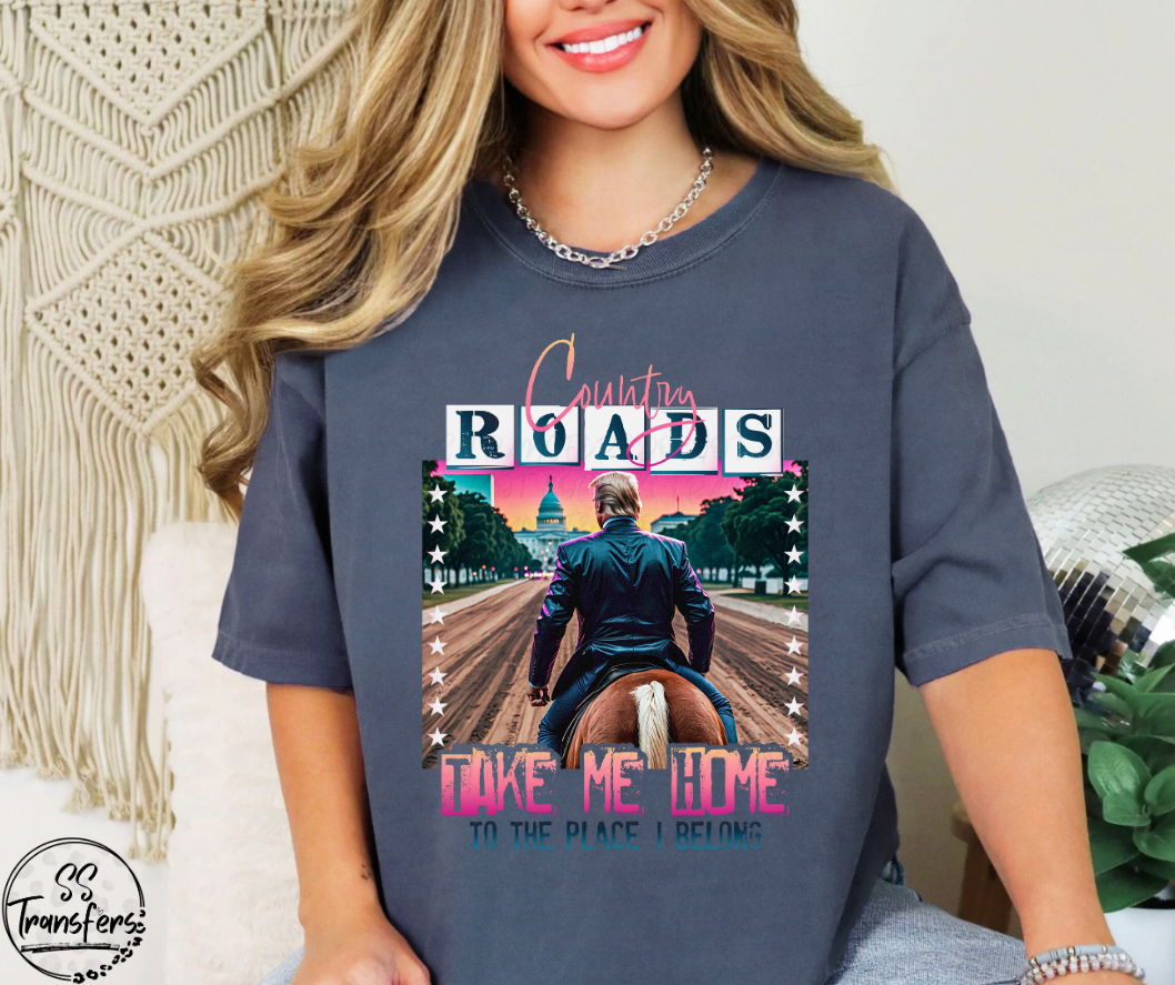 Country Roads DTF Transfer