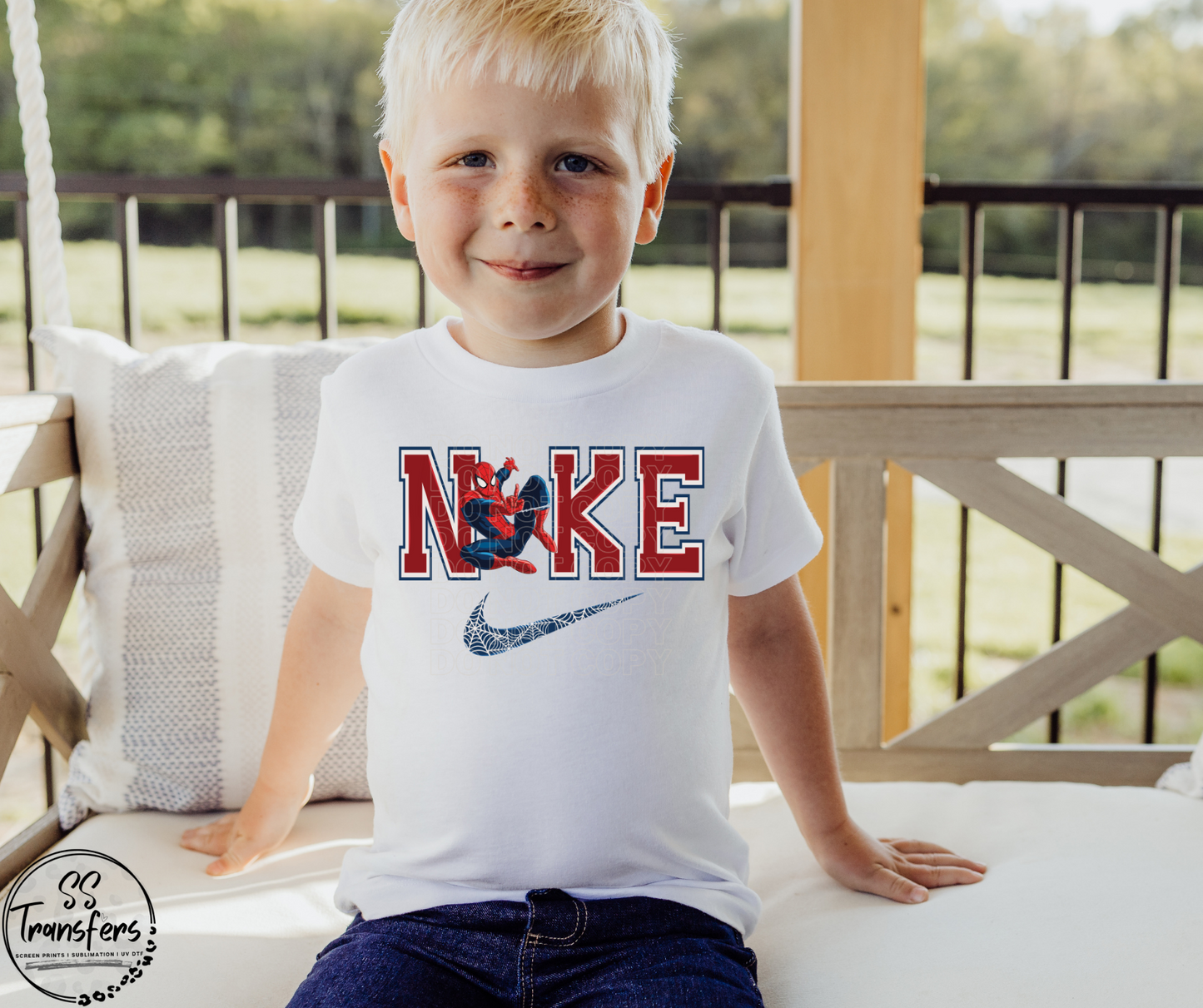 *FB Exclusive* Spider Swish DTF Transfer