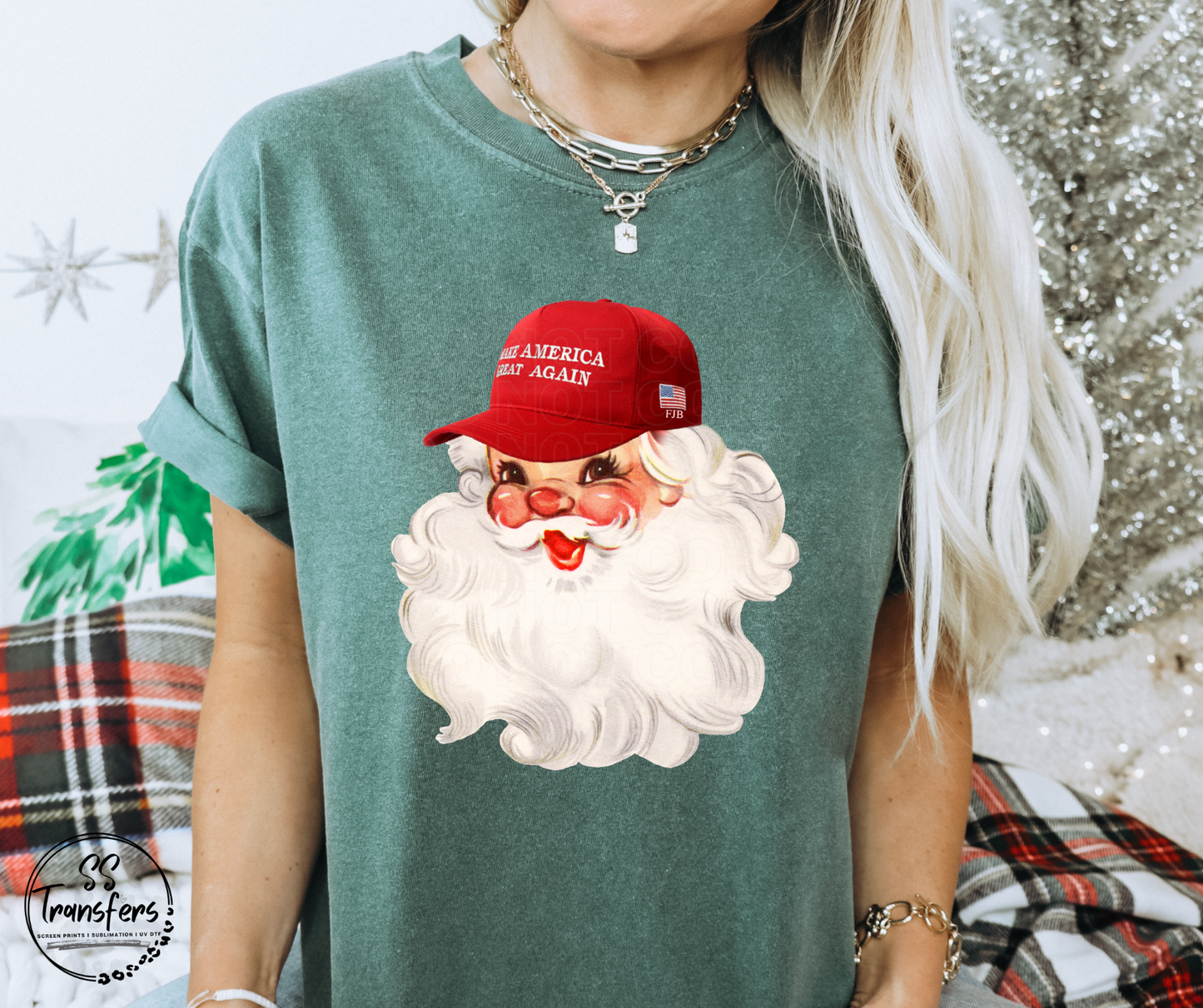 MAGA Santa (Multiple Options) DTF Transfer