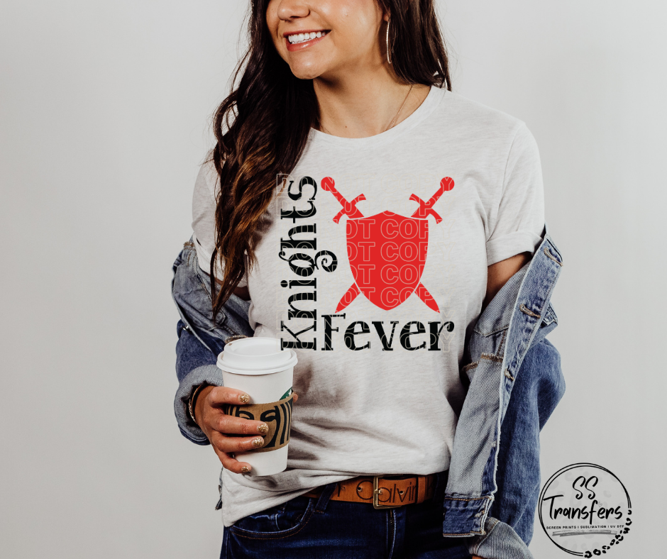 Knights Fever DTF Transfer