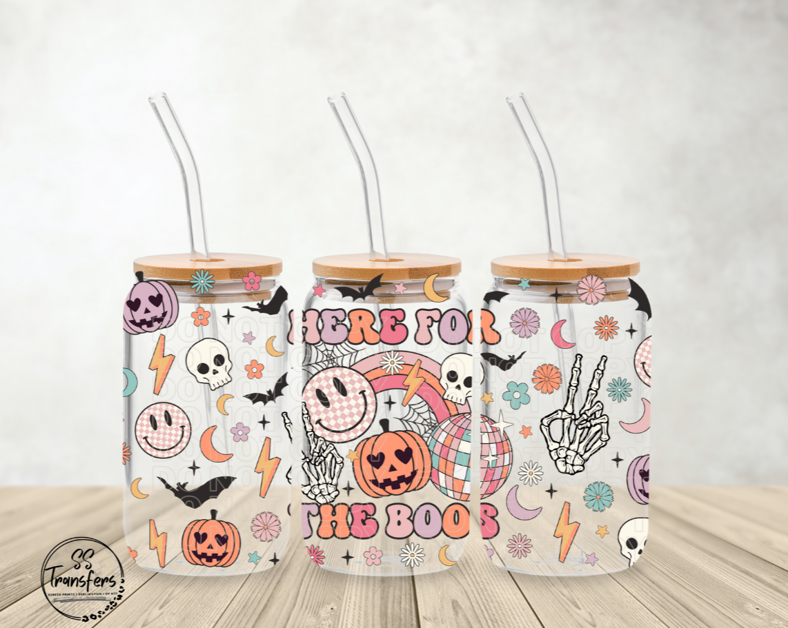 Here For The Boos Libbey UV Wrap