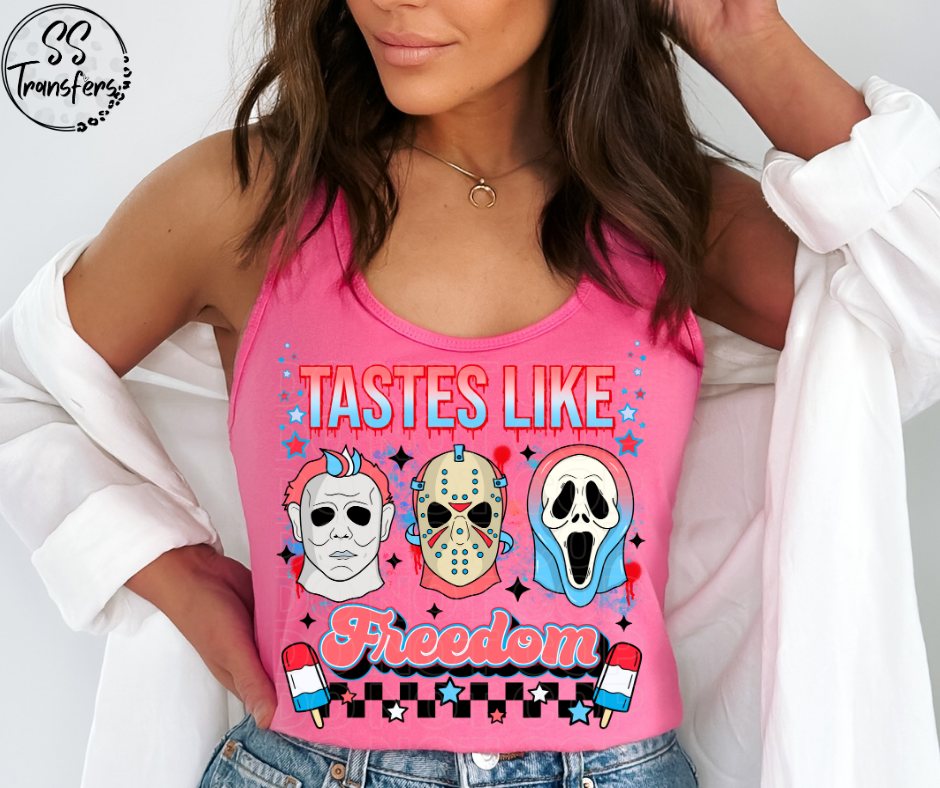 Tastes Like Freedom DTF Transfer