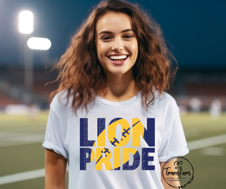 Lion Pride DTF Transfer