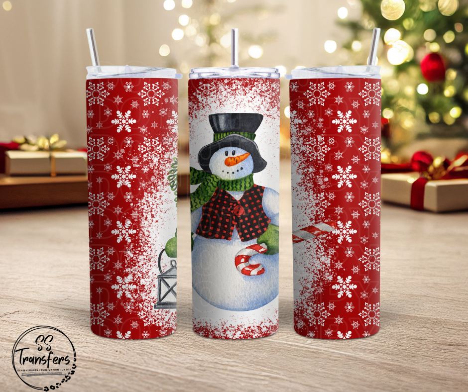 Snowman (Multiple Options) Sub Tumbler Transfer