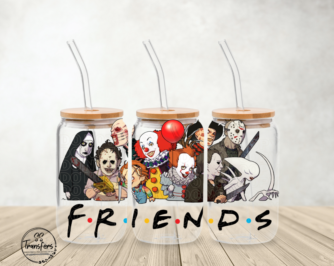 Spooky Companions Libbey UV Wrap