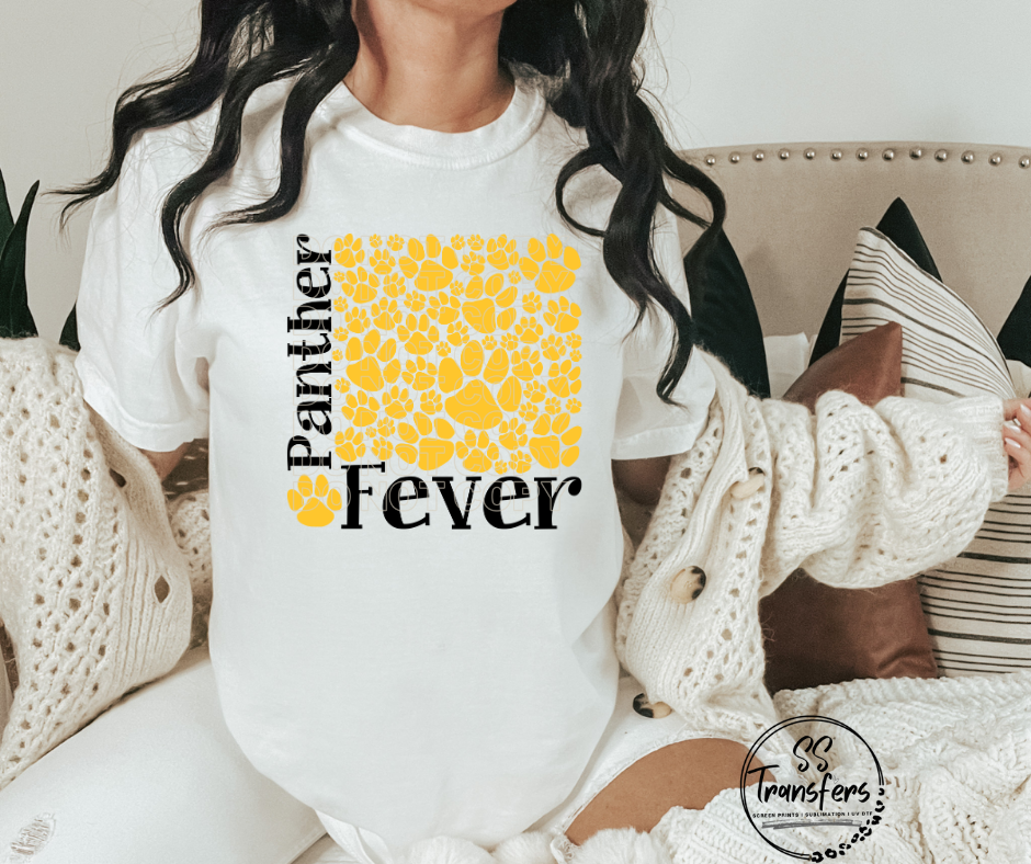 Panther Fever DTF Transfer