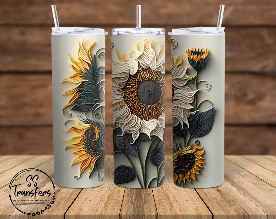 Sunflower (Multiple Colors) Sub Tumbler Transfer