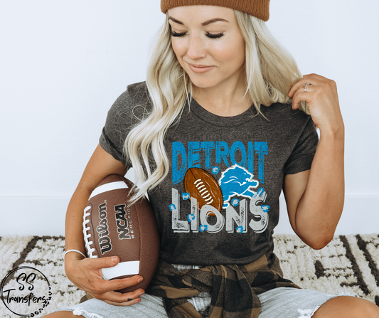 Lions Leopard DTF Transfer