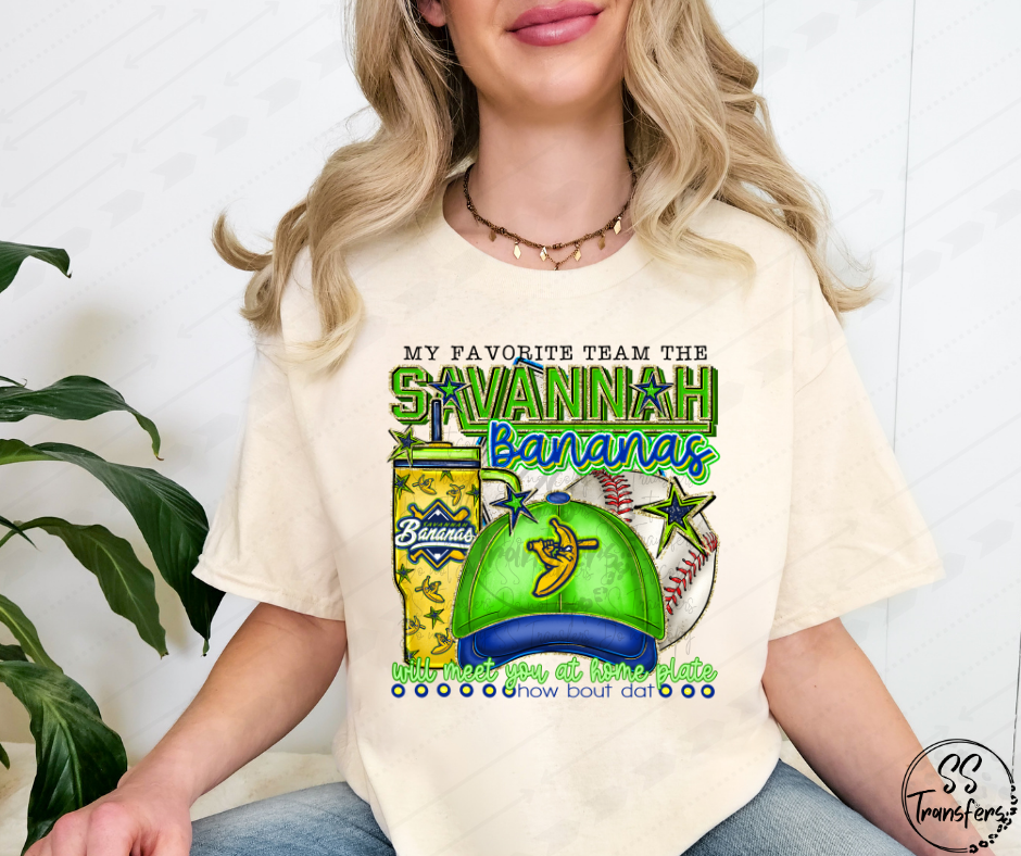 My Favorite Baseball Team (Multiple Choices) DTF Transfer