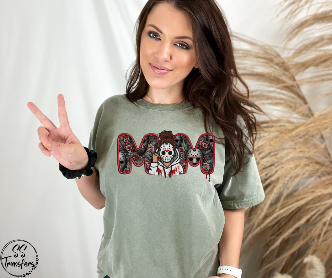 Horror Mom (Multiple Choices) DTF Transfer